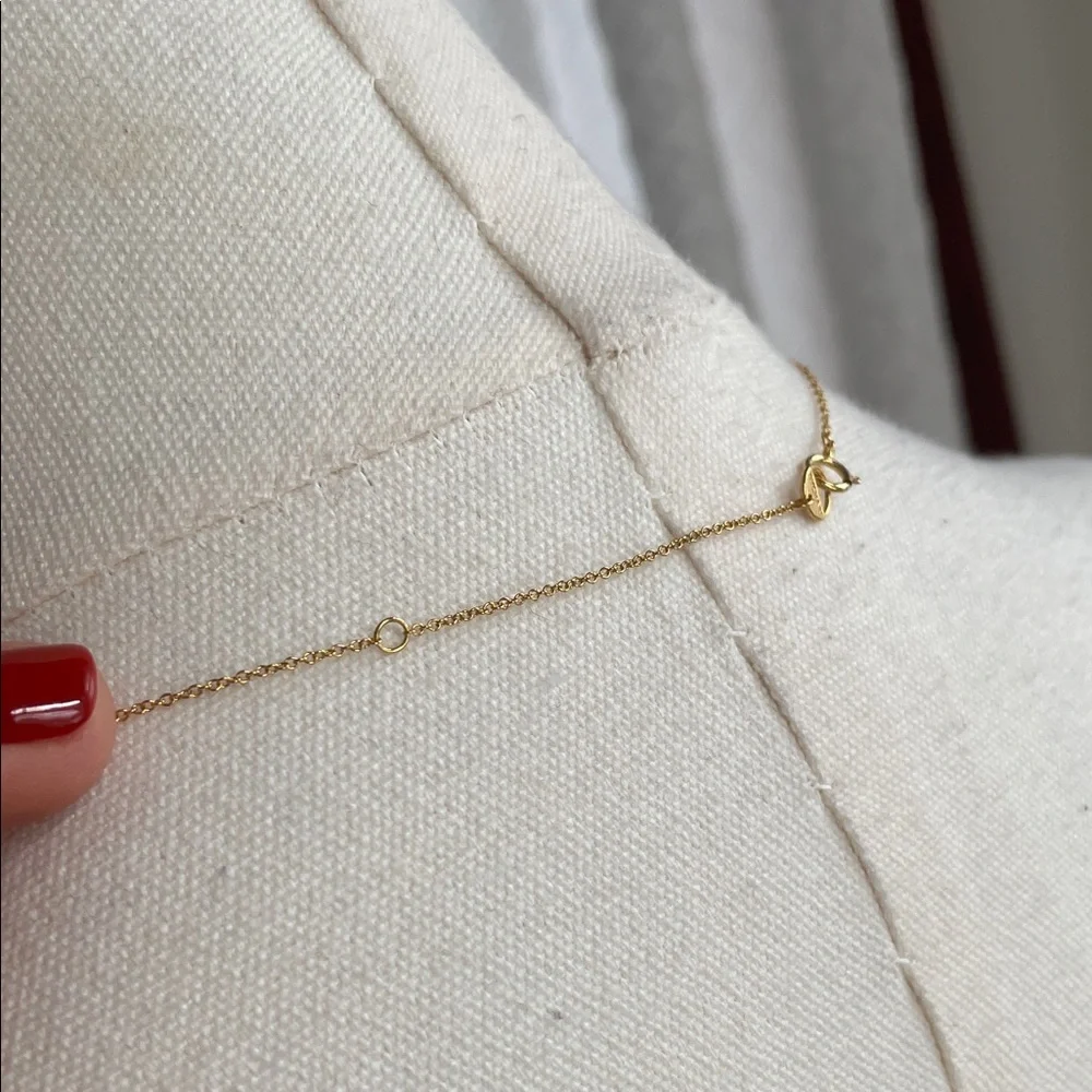 BYCHARI Gold LOVE Letter Necklace